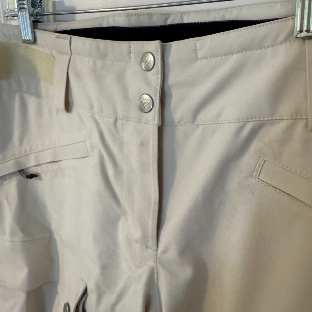 New Without Tags Black Crows Wms Insulated Ski Snowboard Pant Sz SM Cream Colour